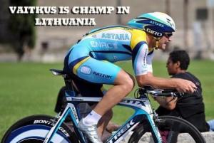 Томас Вайткус стал Чемпионом Литвы в групповой гонке на шоссе