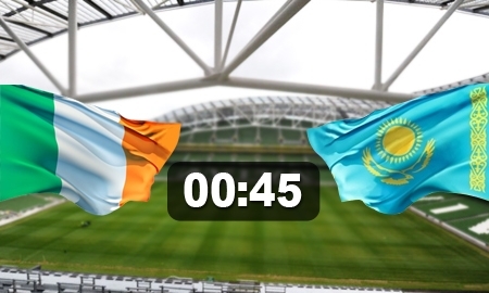 Ирландия-Казахстан. Супер гол Дмитрия Шомко