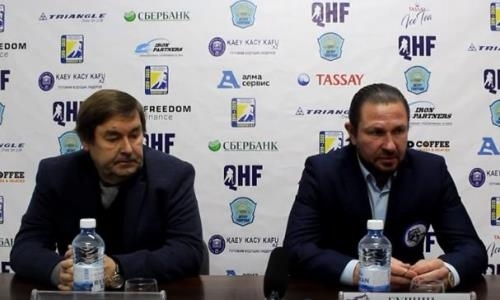 
Видео послематчевой пресс-конференции игр чемпионата РК «Алтай-Торпедо» — «Кулагер» 5:2, 5:0