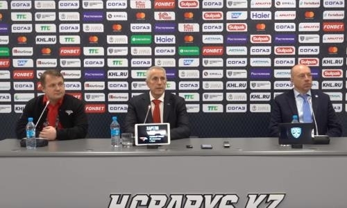 
Видео послематчевой пресс-конференции игры КХЛ «Барыс» — «Авангард» 4:3