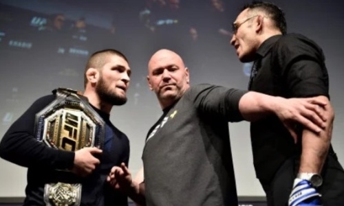 
В Казахстане определили победителя мегафайта UFC Нурмагомедов — Фергюсон