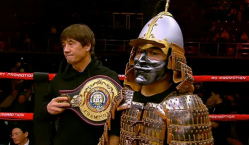 Неожиданным исходом закончился главный бой «Казахского воина» за титул WBA