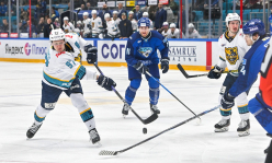 «Позор нам». Мэйсон Морелли назвал причины и виновников домашнего разгрома «Барыса» со счетом 1:5