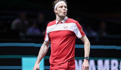 Разгромом закончился матч Александра Бублика за финал престижного турнира