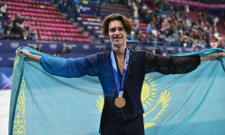 «Золото» Михаила Шайдорова и локальные достижения. Итоги выступления Казахстана на Олимпиаде-2026