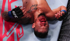 Боец с рекордом 14-0 проиграл нокаутом в UFC. Видео