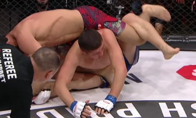 Бой Казахстан — Кыргызстан закончился редким приемом в ММА. Видео