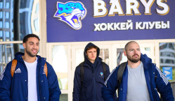 «Барыс» объявил состав на выездные матчи КХЛ