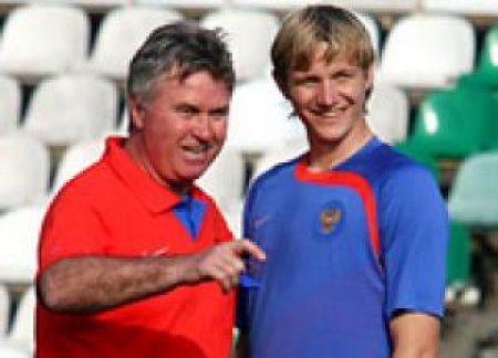 Роман Павлюченко в этом матче отличиться не смог