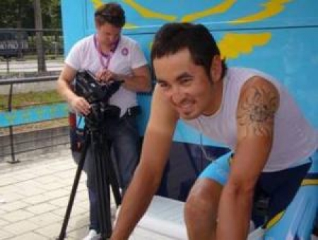 Асан Базаев — Чемпиона Казахстана в групповой гонке на шоссе