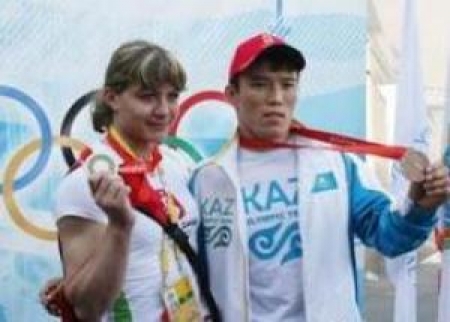 Ирина Некрасова и Нурбахыт Тенизбаев