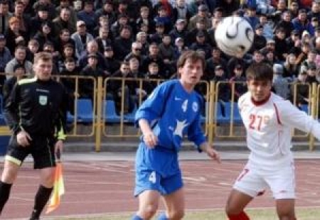 Юрий Коломыц в игре в Караганде