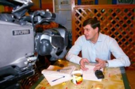 Самый молодой наставник в КХЛ Александр Высоцкий