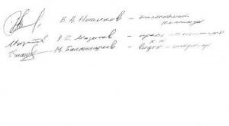 Подписи Накипов В.А,, Мазитов Р.С., Билакишиева М