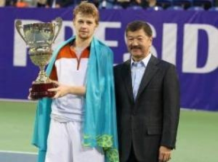 «Кубок Президента» завоевал казахстанский теннисист Андрей Голубев