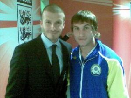 Дэвид Бекхэм и Вячеслав Эрбес