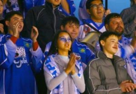 Астанинцы яро болели за свой клуб