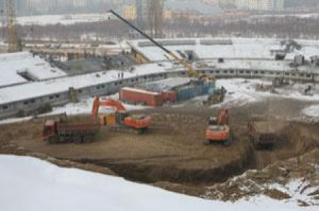 Стройка идет полным ходом