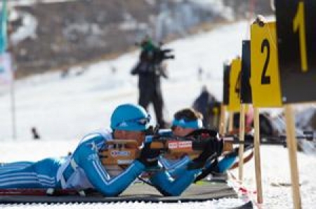 Биатлон в Казахстане развивается