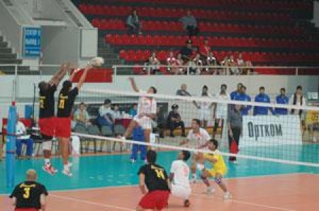 Чемпионат Казахстана по волейболу продолжается