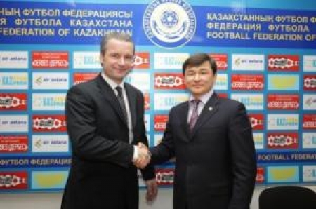 Бернд Шторк и Саян Хамитжанов