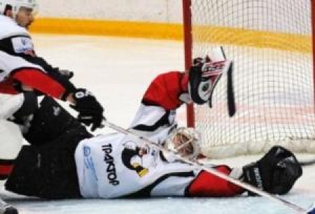 Лучшим игроком челябинцев был вратарь