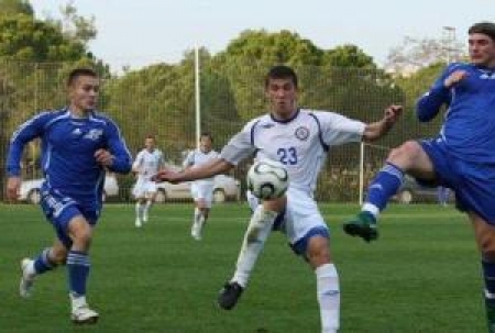 Хижниченко в игре против россиян