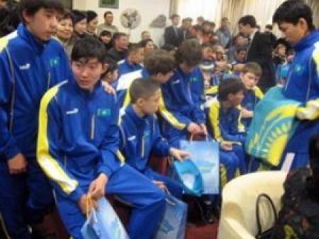 Юноши отправились в Бразилию