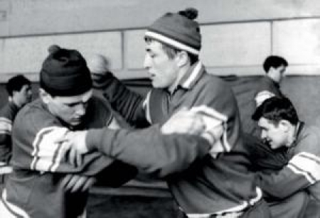 Тренировка сборной СССР