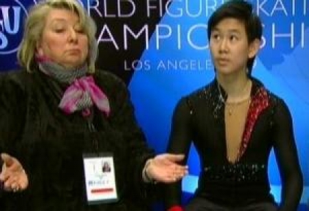 Тен ждет оценок судей