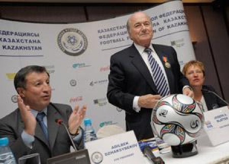 Блаттер побывал в Казахстане