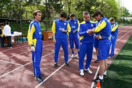 Национальная сборная проводит тренировки в Алматы