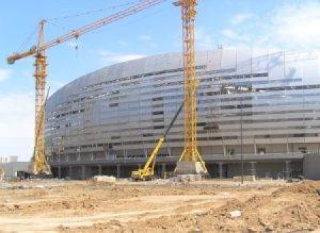 Стадион пока не готов принять гостей