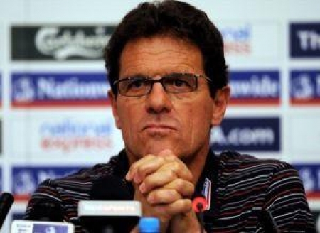 Тренер сборной Англии Фабио Капелло