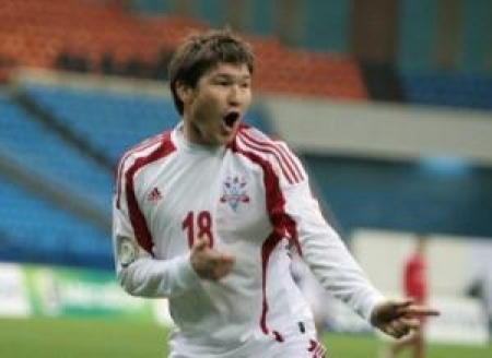 Нападающий «Актобе» Мурат Тлешев