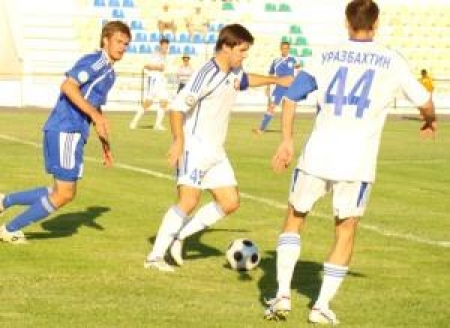 С мячом кызылординцы