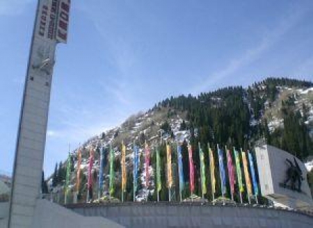 Шымбулак на реконструкции