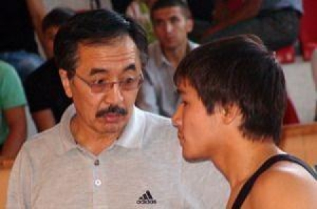 Нургали Рахманкулов и его ученик Марат Темирбай