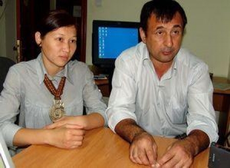 Айжан Кукузова и Канат Тлеумбетов
