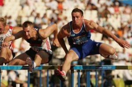 Дмитрий Карпов (справа) на чемпионате мира по легкой атлетике не оправдал возложенных надежд