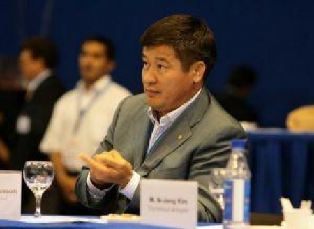 Руководитель отечественной борьбы — почетный президент Федерации борьбы Казахстана, член бюро FILA Даулет Турлыханов