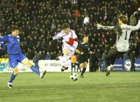 Тлешев дважды поразил ворота костанайцев