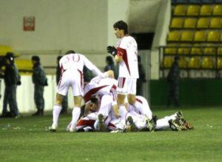 Актюбинцы отметили взятие ворот костанайцев 