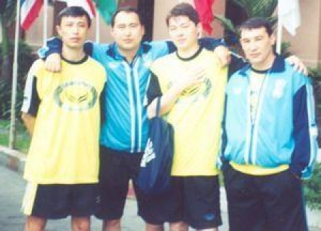 Ермек Турсунов, Кайрат Оразбеков, Нуржан Доскеев, Булат Ережепов – кайнуровская четверка