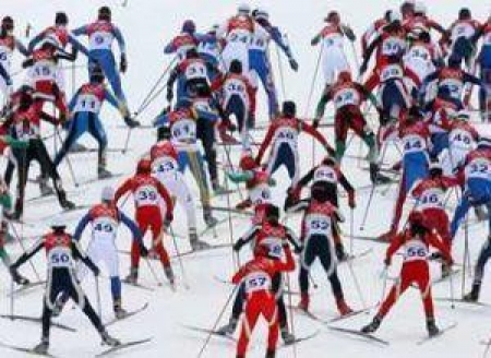 Раньше в нашей стране были сильные лыжники