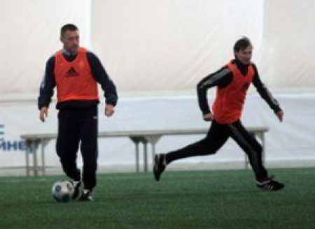 Весь январь Егор Титов (справа) и Андрей Тихонов тренировались в Москве…