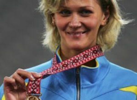 Аитова с одной из своих медалей