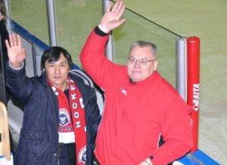 Арман Турлубеков и Вячеслав Миронов