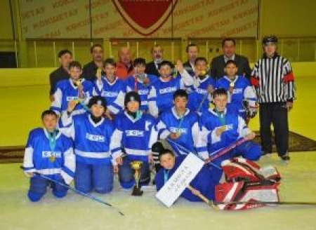 Молодые хоккеисты соревновались в Кокшетау