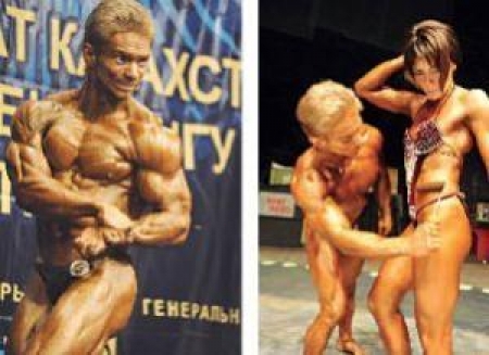 И себя показал, и супругу подготовил